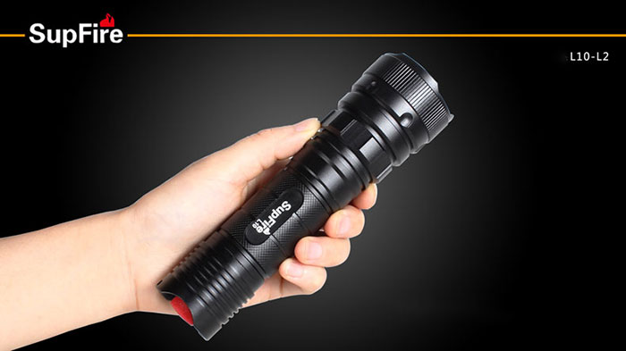 Most brightness LED Flashlight Waterproof and Adjustable with 1198 lumens L2 LED